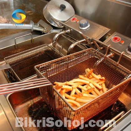 Hoffmans Commercial 6 Liter Electric Deep Fryer HM-88-1